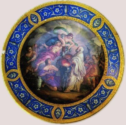 Teller vor Restauration